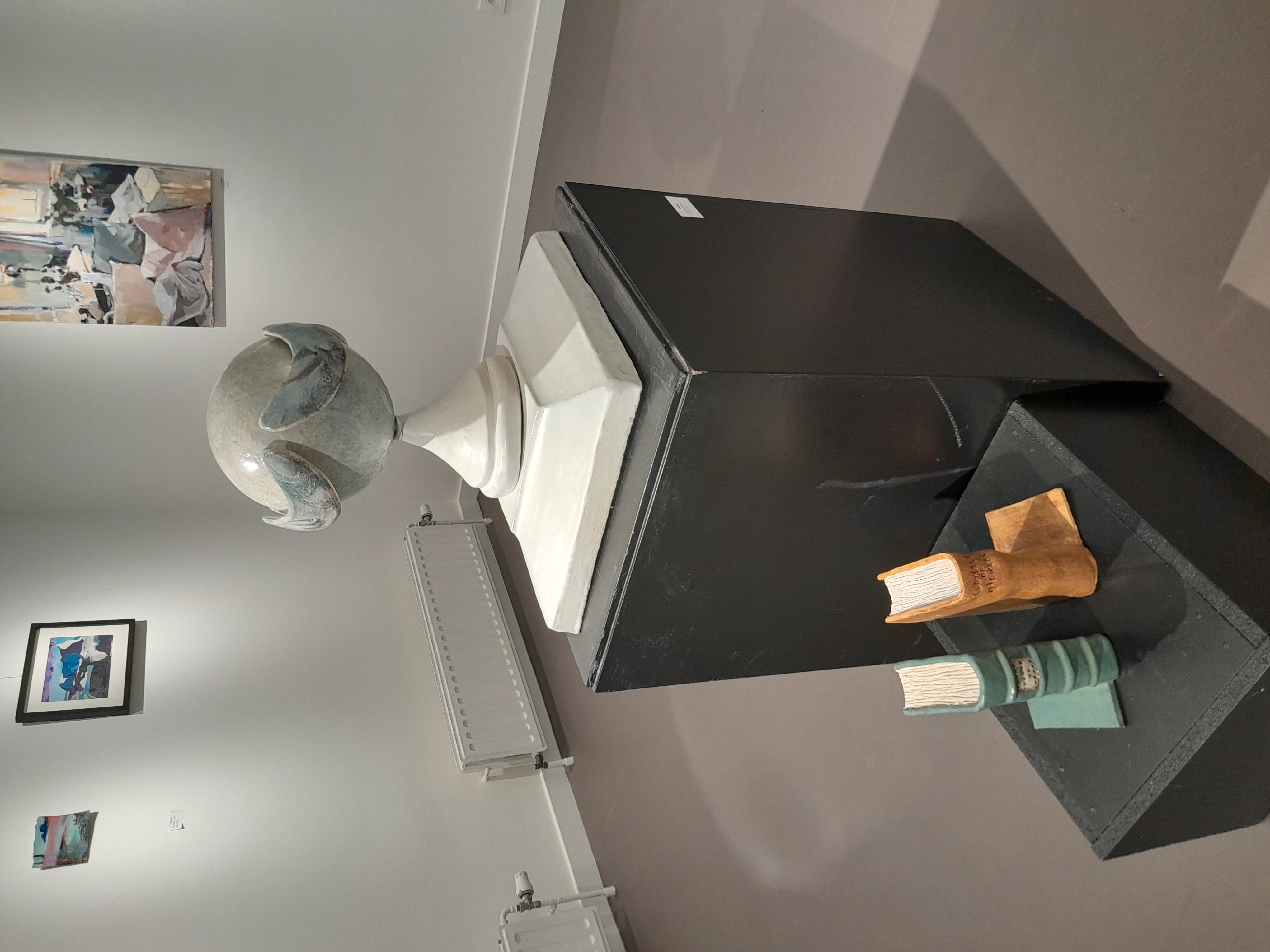 Exposition Den Blank — installation céramique